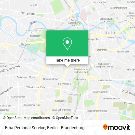 Erha Personal Service map