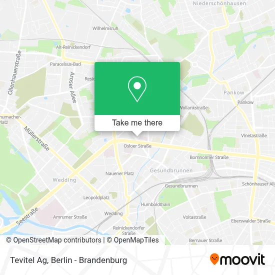 Tevitel Ag map