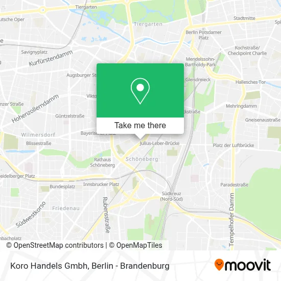 Koro Handels Gmbh map