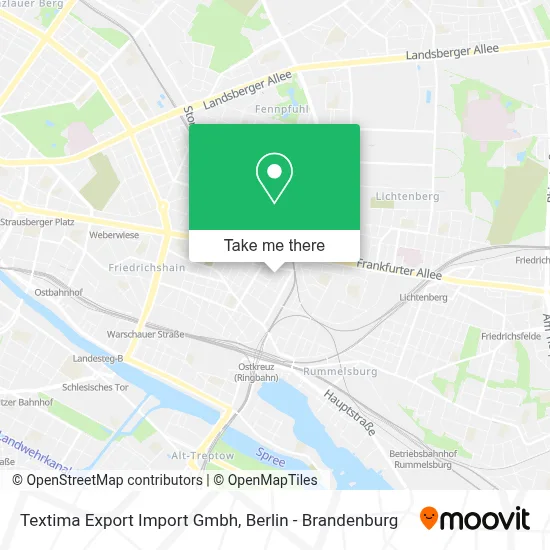 Textima Export Import Gmbh map