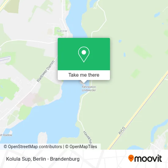 Kolula Sup map