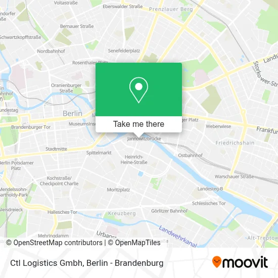 Ctl Logistics Gmbh map