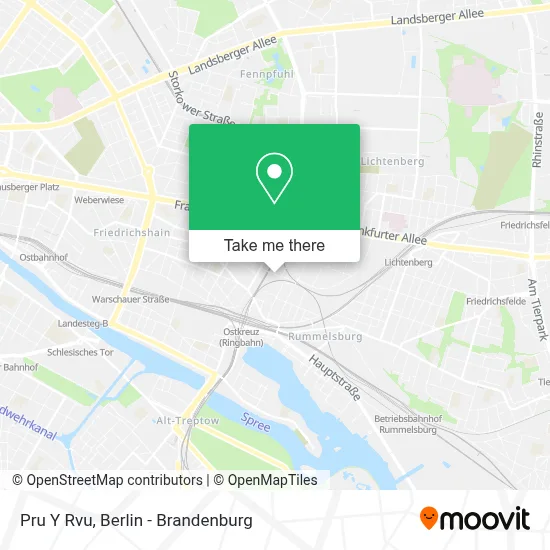 Pru Y Rvu map