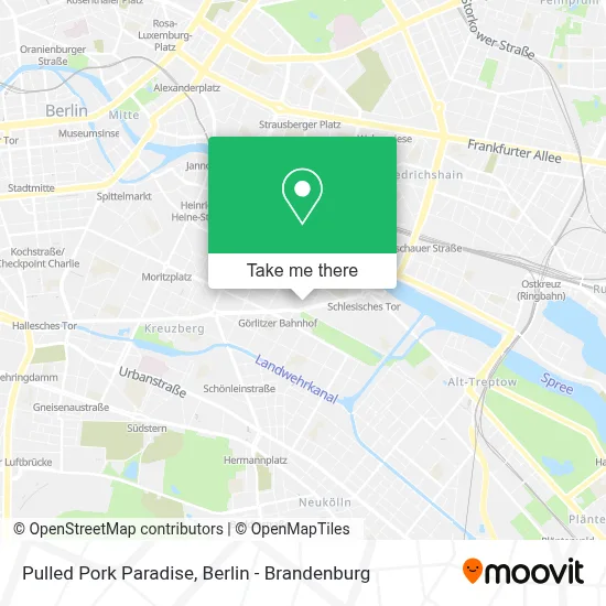 Pulled Pork Paradise map