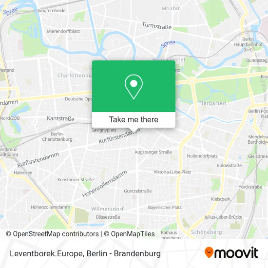 Leventborek.Europe map