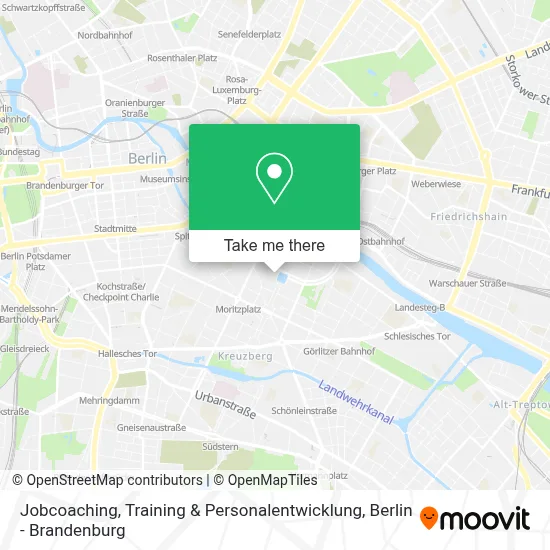 Jobcoaching, Training & Personalentwicklung map