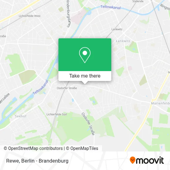 Rewe map