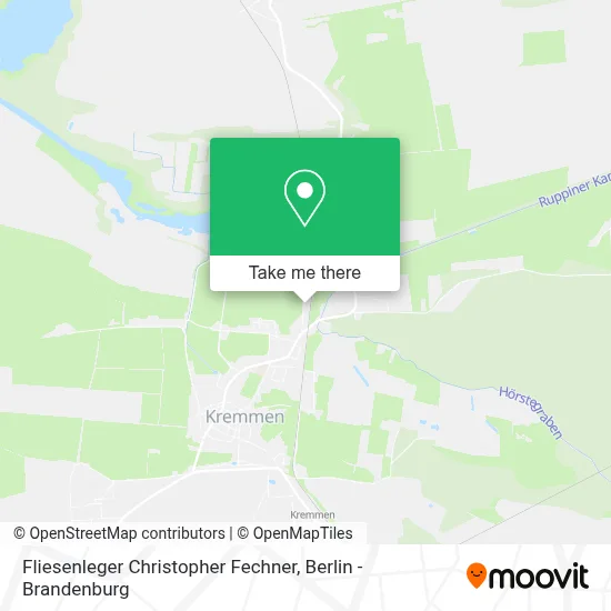 Fliesenleger Christopher Fechner map