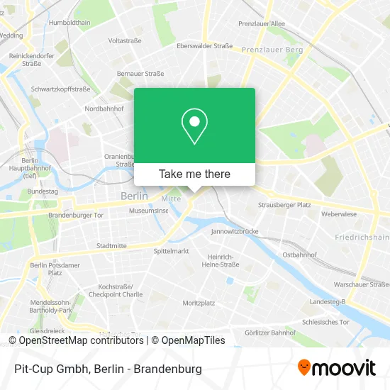 Pit-Cup Gmbh map