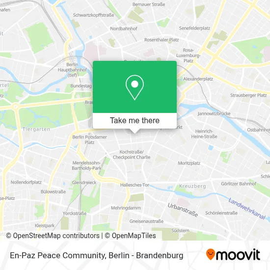En-Paz Peace Community map
