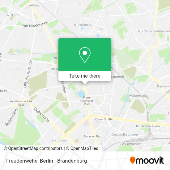 Freudenwehe map