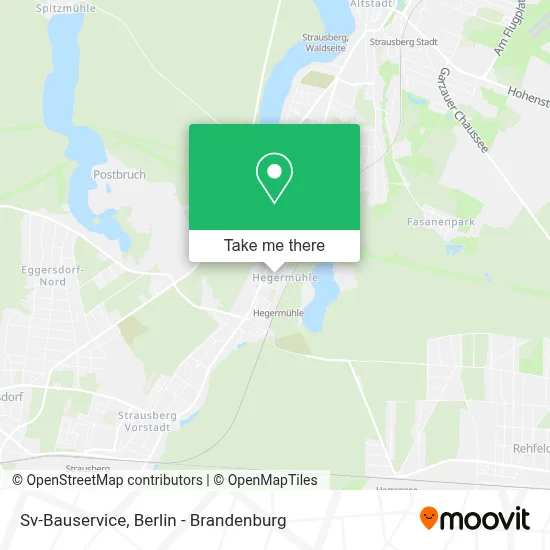 Sv-Bauservice map