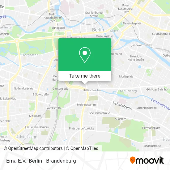 Ema E.V. map