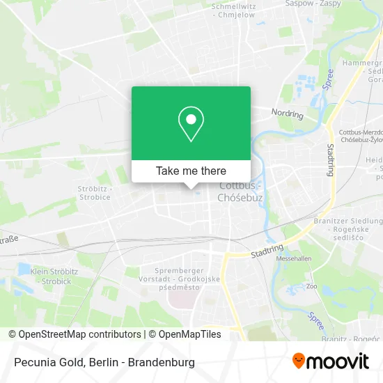 Pecunia Gold map