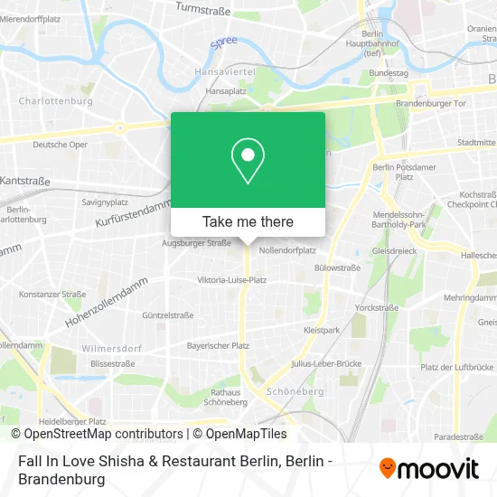 Fall In Love Shisha & Restaurant Berlin map