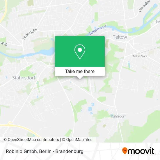 Robinio Gmbh map