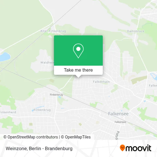 Weinzone map