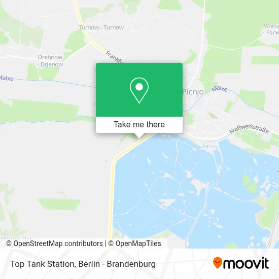 Top Tank Station map