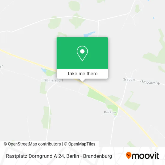 Rastplatz Dorngrund A 24 map