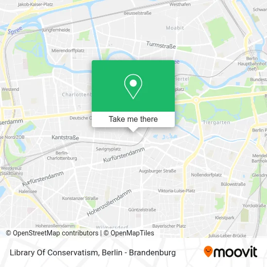 Library Of Conservatism map