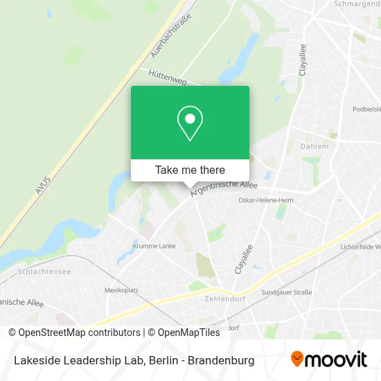 Lakeside Leadership Lab map