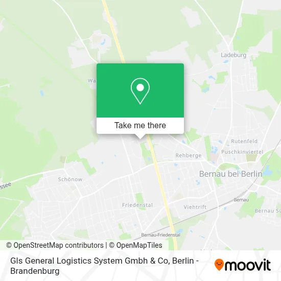 Gls General Logistics System Gmbh & Co map