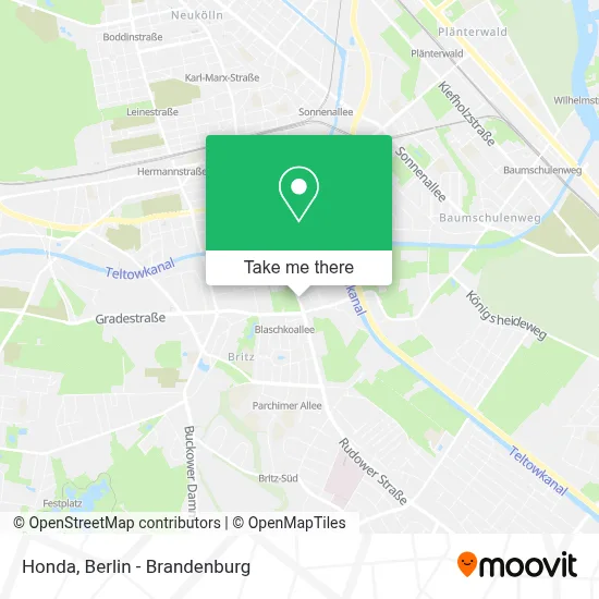 Honda map
