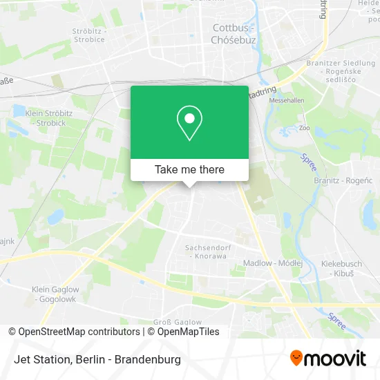 Jet Station map