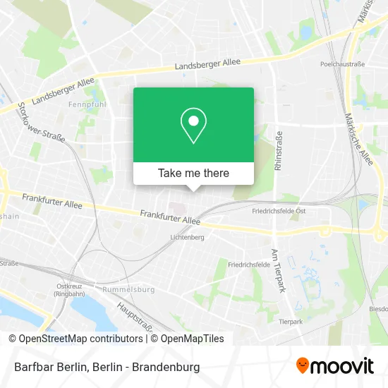 Barfbar Berlin map