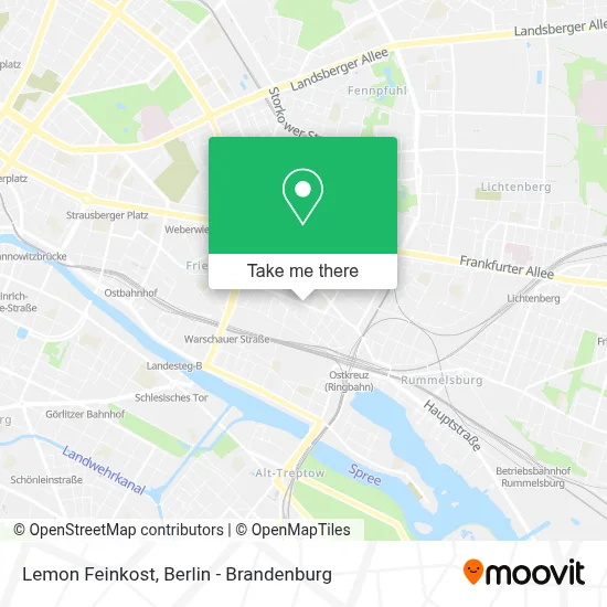 Lemon Feinkost map