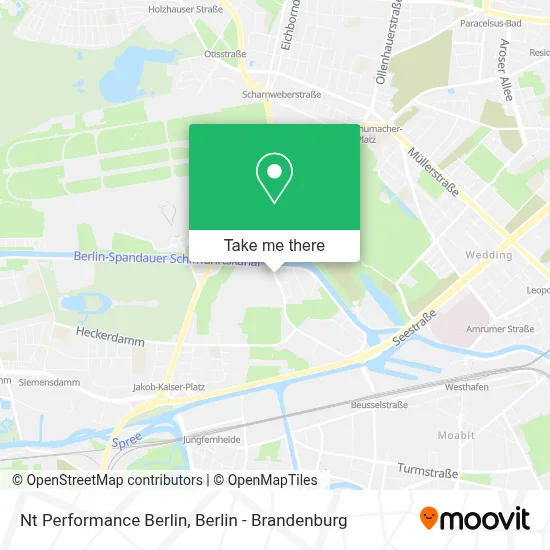 Nt Performance Berlin map