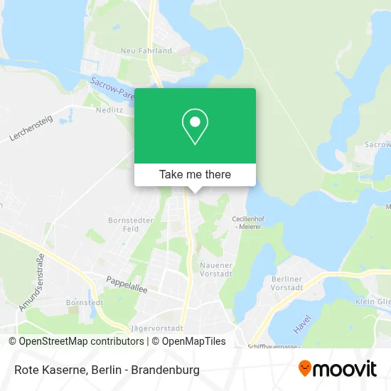 Rote Kaserne map