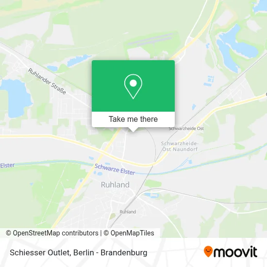 Schiesser Outlet map
