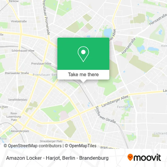 Amazon Locker - Harjot map