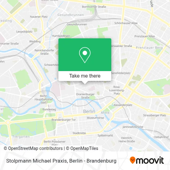 Stolpmann Michael Praxis map