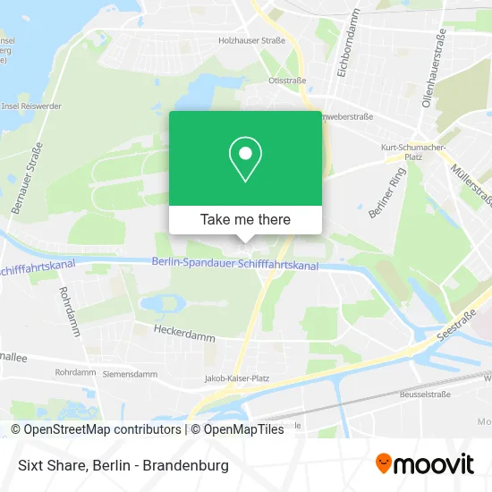 Sixt Share map