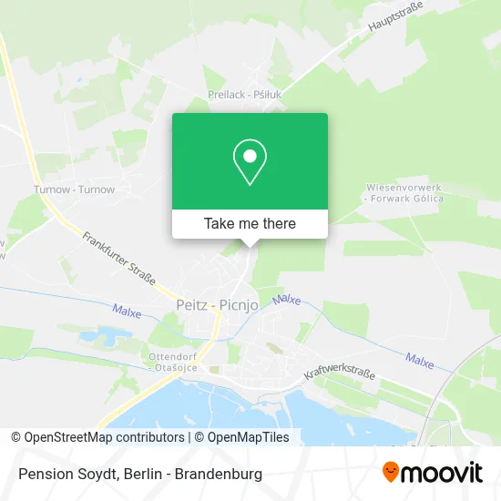 Pension Soydt map
