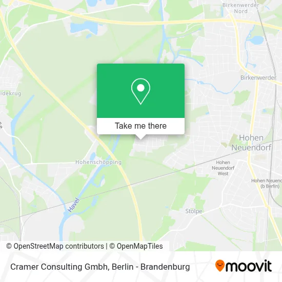 Cramer Consulting Gmbh map
