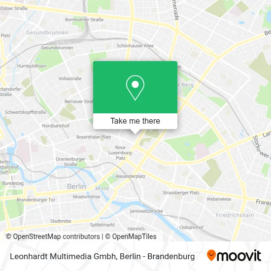 Leonhardt Multimedia Gmbh map