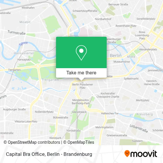 Capital Bra Office map