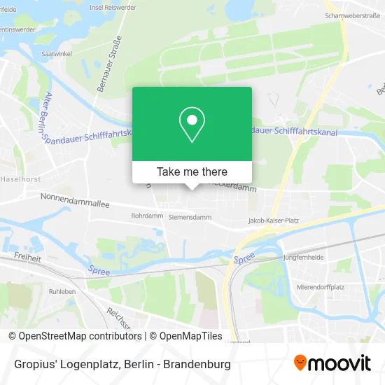 Gropius' Logenplatz map