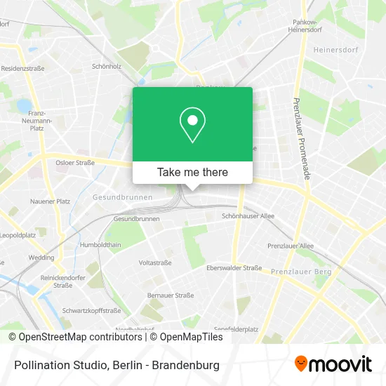 Pollination Studio map