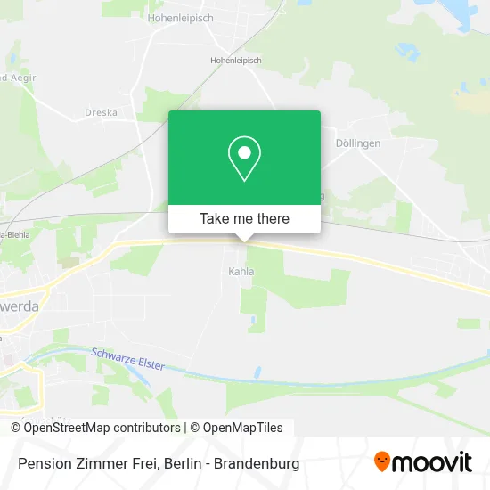 Pension Zimmer Frei map