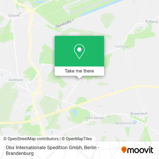 Obs Internationale Spedition Gmbh map
