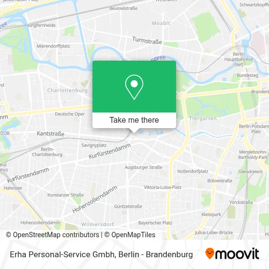 Erha Personal-Service Gmbh map