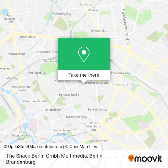 The Shack Berlin Gmbh Multimedia map