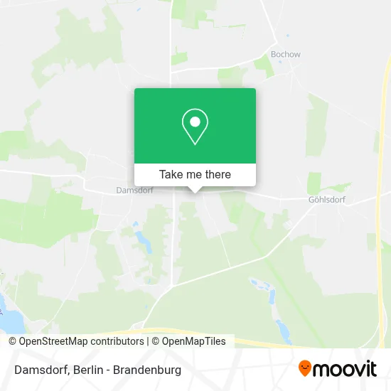 Damsdorf map