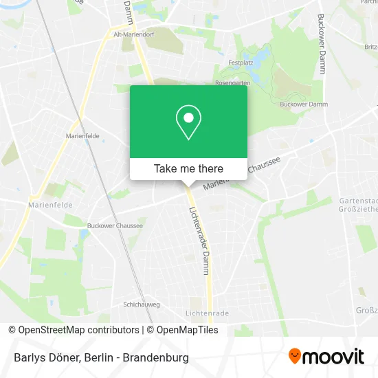 Barlys Döner map