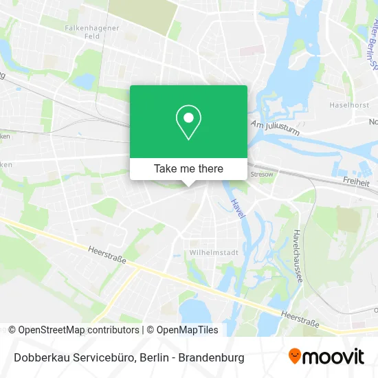 Dobberkau Servicebüro map