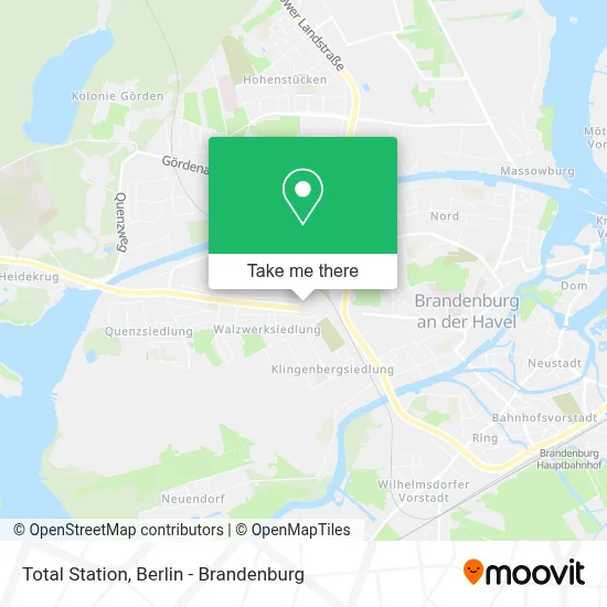 Total Station map